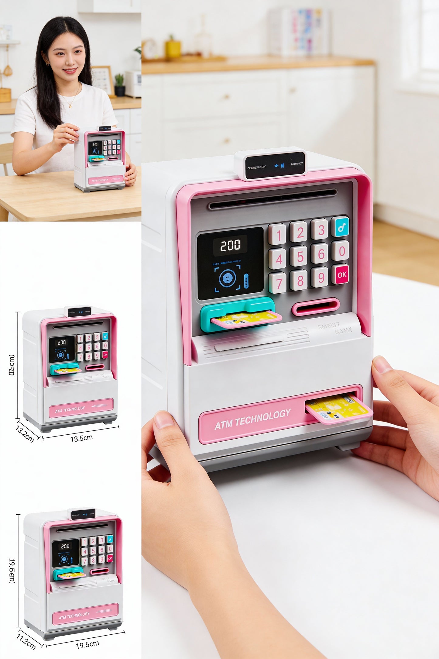 Simulation ATM Password Piggy Bank