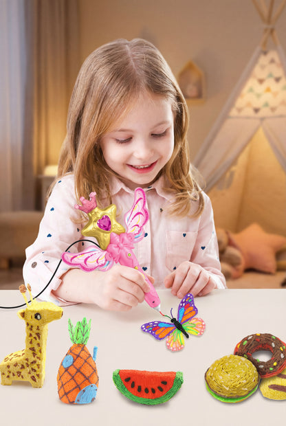 Fairy Wand 3D Printing Pen - Magical 3D Drawing Toy for Kids