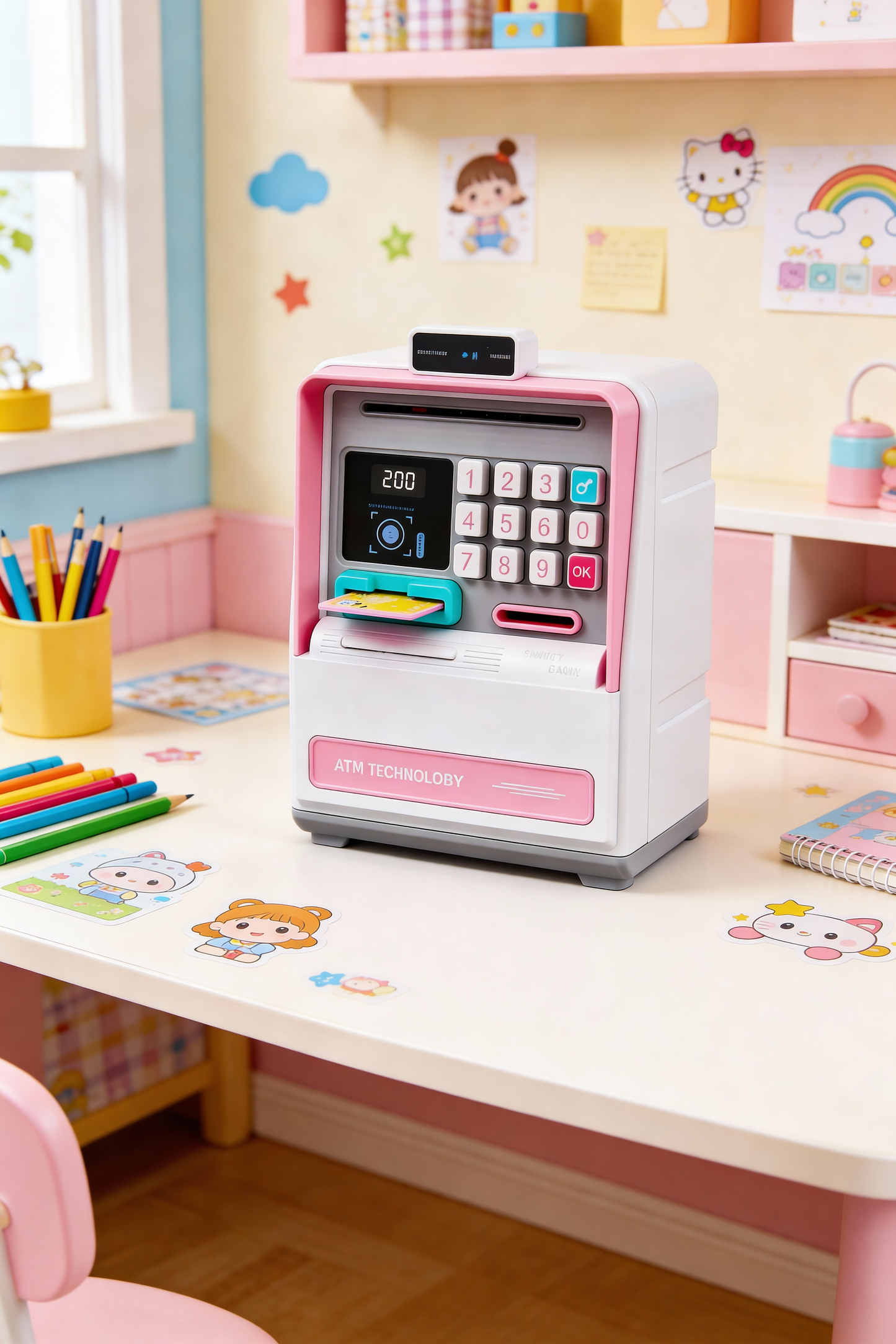 Simulation ATM Password Piggy Bank