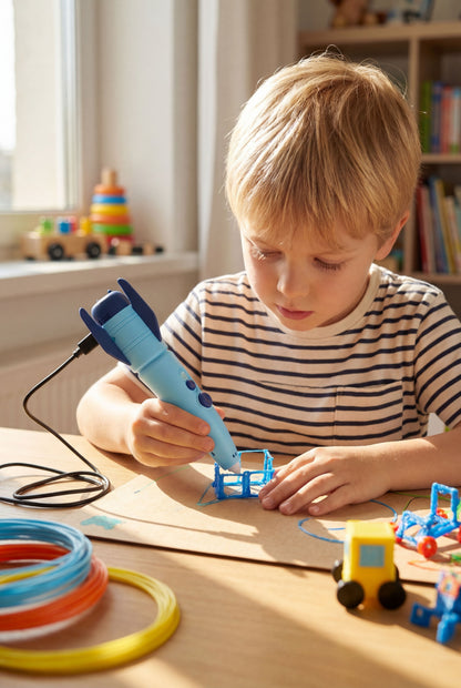 Rocket 3D Printing Pen - Creative 3D Drawing Toy for Boys