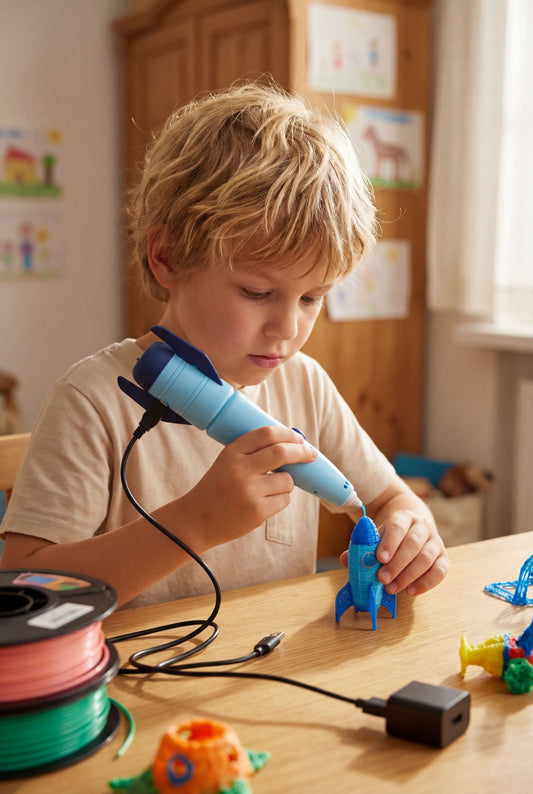Rocket 3D Printing Pen - Creative 3D Drawing Toy for Boys