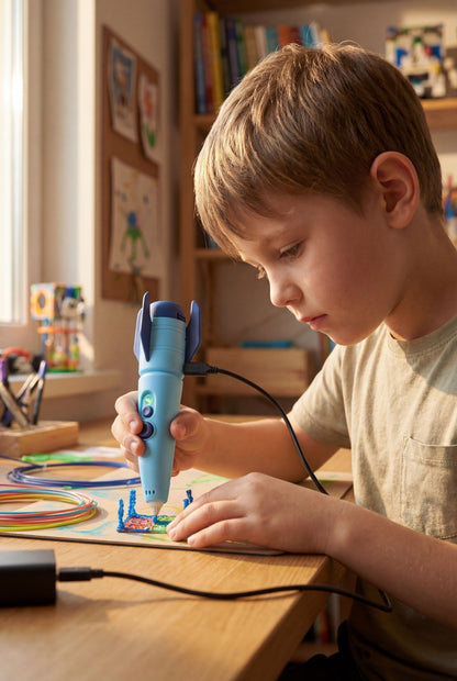 Rocket 3D Printing Pen - Creative 3D Drawing Toy for Boys