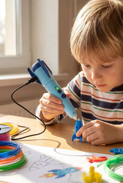 Rocket 3D Printing Pen - Creative 3D Drawing Toy for Boys