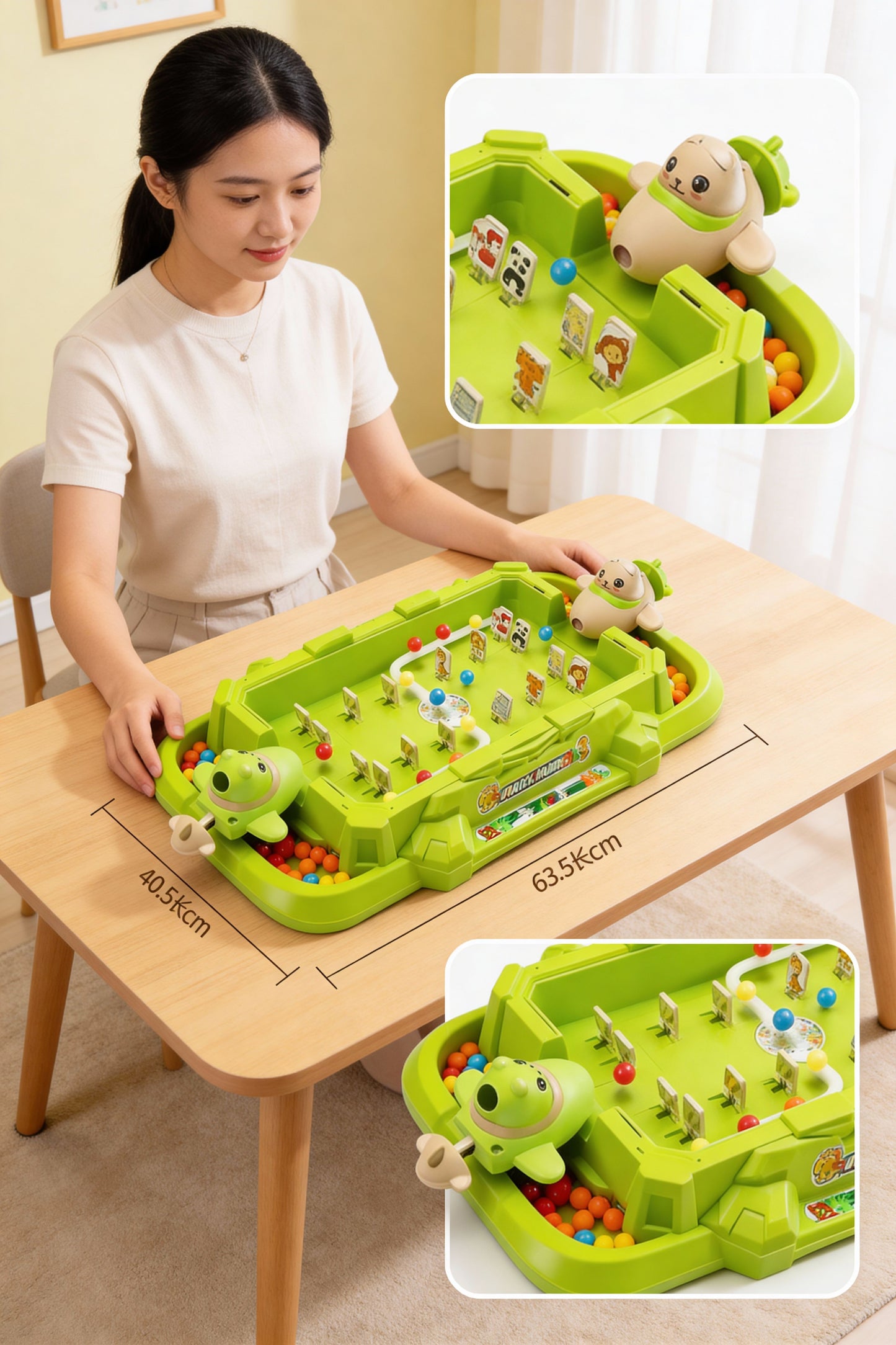 Plant marble machine two player battle game machine