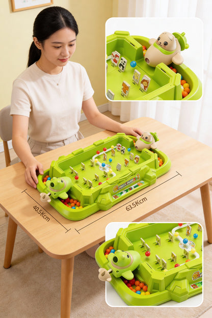 Plant marble machine two player battle game machine