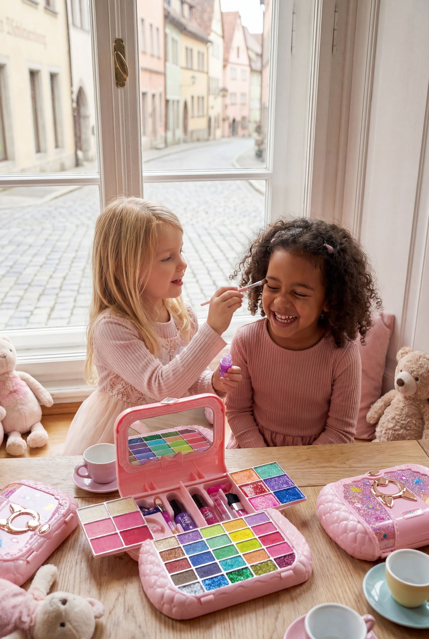 Princess Makeup Handbag - Non-Toxic & Washable Kids Cosmetic Play Set
