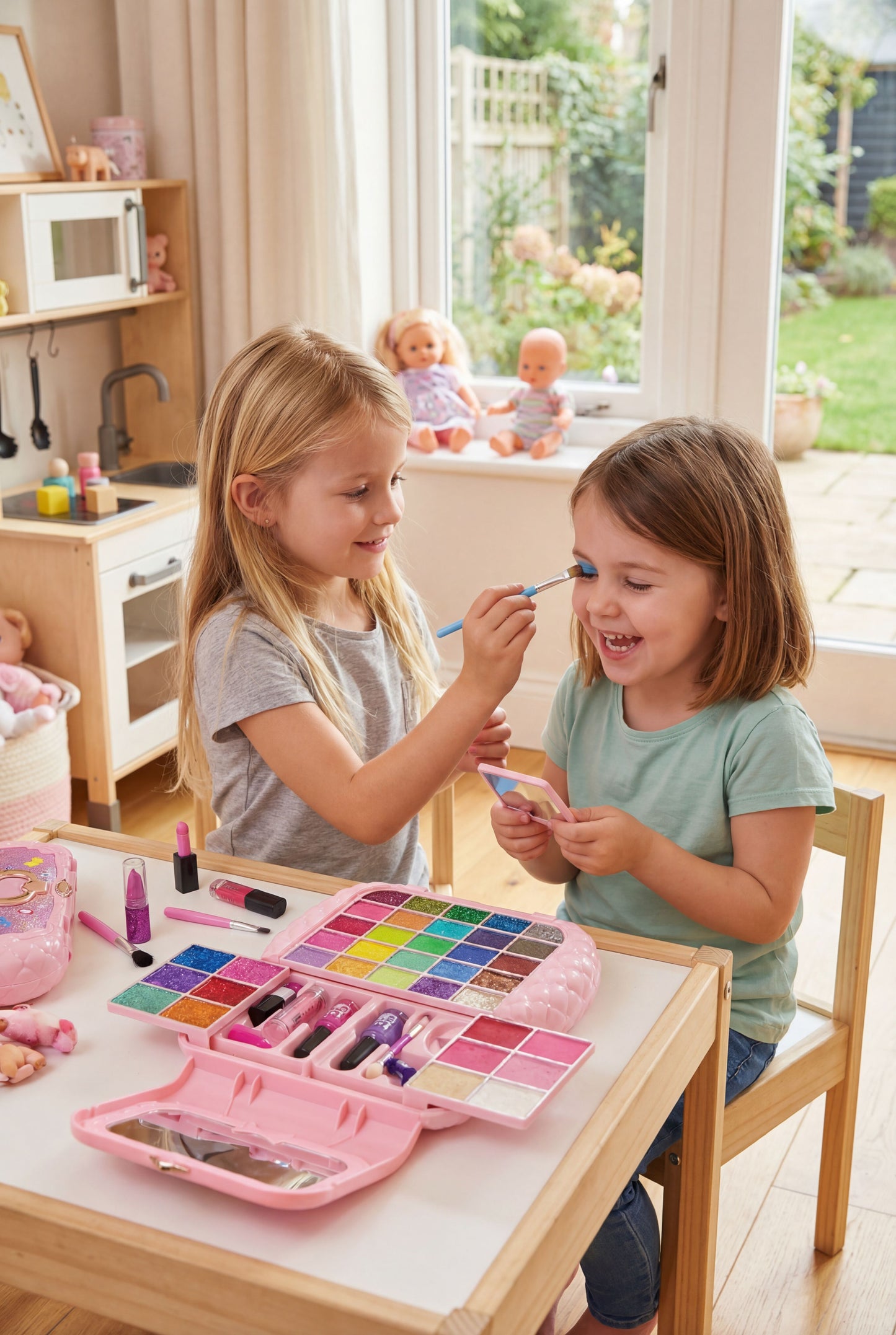 Princess Makeup Handbag - Non-Toxic & Washable Kids Cosmetic Play Set