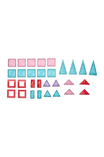 42PCS Magnetic Tiles Building Blocks Set, STEM Educational 3D Magnet Construction Toy for Kids, Creativity & Brain Development Gift for Boys & Girls