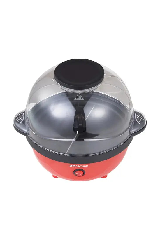 Electric Popcorn Maker with Stirring Function, Non-Stick Popcorn Machine with Transparent Lid, 650W Home Popcorn Popper for Movie Nights