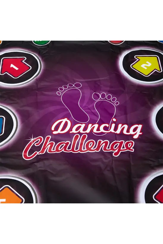 Kids Electronic Dance Mat Toy with Bluetooth, Light-Up Dancing Game Mat with Built-in Music, Educational Gift for Boys & Girls