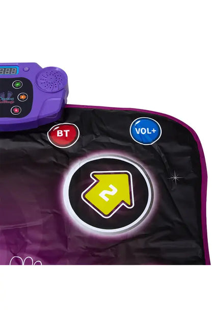Kids Electronic Dance Mat Toy with Bluetooth, Light-Up Dancing Game Mat with Built-in Music, Educational Gift for Boys & Girls