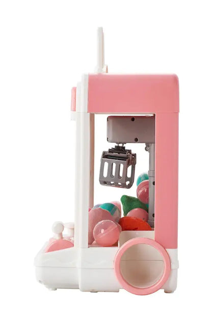Mini Claw Machine for Kids - Cute Bunny Themed Toy Vending Machine with Lights & Sounds, 60s Timer, Dual Joysticks, USB/Battery Powered, Perfect Birthday Gift for Girls Boys 3+