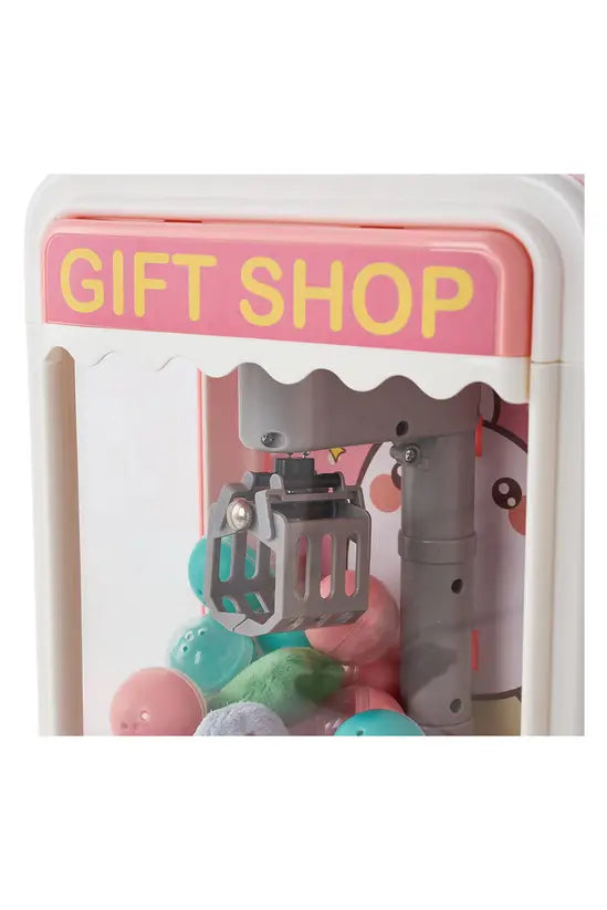 Mini Claw Machine for Kids - Cute Bunny Themed Toy Vending Machine with Lights & Sounds, 60s Timer, Dual Joysticks, USB/Battery Powered, Perfect Birthday Gift for Girls Boys 3+