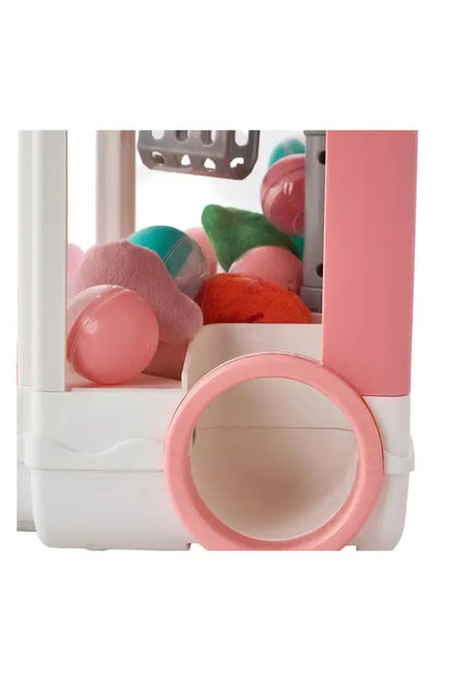 Mini Claw Machine for Kids - Cute Bunny Themed Toy Vending Machine with Lights & Sounds, 60s Timer, Dual Joysticks, USB/Battery Powered, Perfect Birthday Gift for Girls Boys 3+