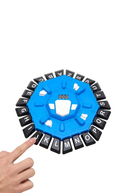 Interactive Alphabet Family Board Game, Electronic Word Challenge Game with 2 Modes, Educational Party Toy for Kids & Adults